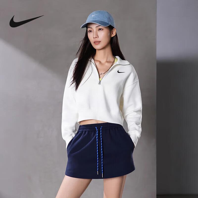 Nike Women s Sportswear Warm Half-Zip Pullover S