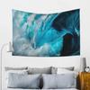 Sea Wave Tapestry, Bohemian Style, Hippies, Wall Decoration, Picnic Mat, Beach Towel, Room Decoration Aesthetics Tapestry Wall