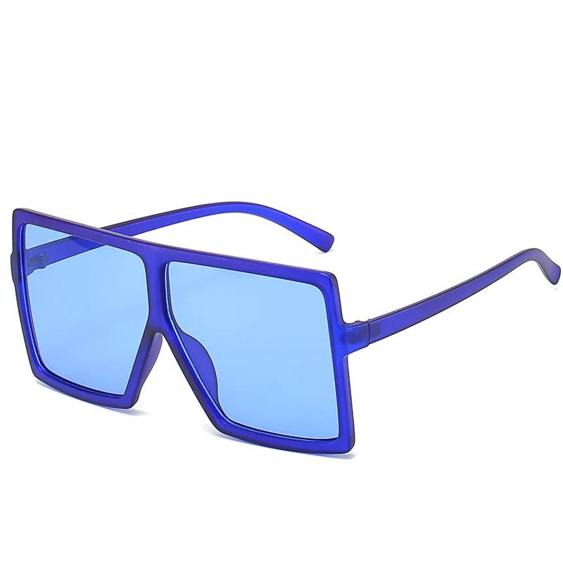 New Sunglasses Square Women Sun Glasses Female Eyewear Eyeglasses Plastic Frame Clear Lens UV400 Shade Fashion Driving