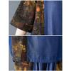 DIMANAF 2026 Plus Size Pants Suits Women Sets Suits Vintage Loose Tops Shirts Long Pants Cotton Casual Clothing Summer