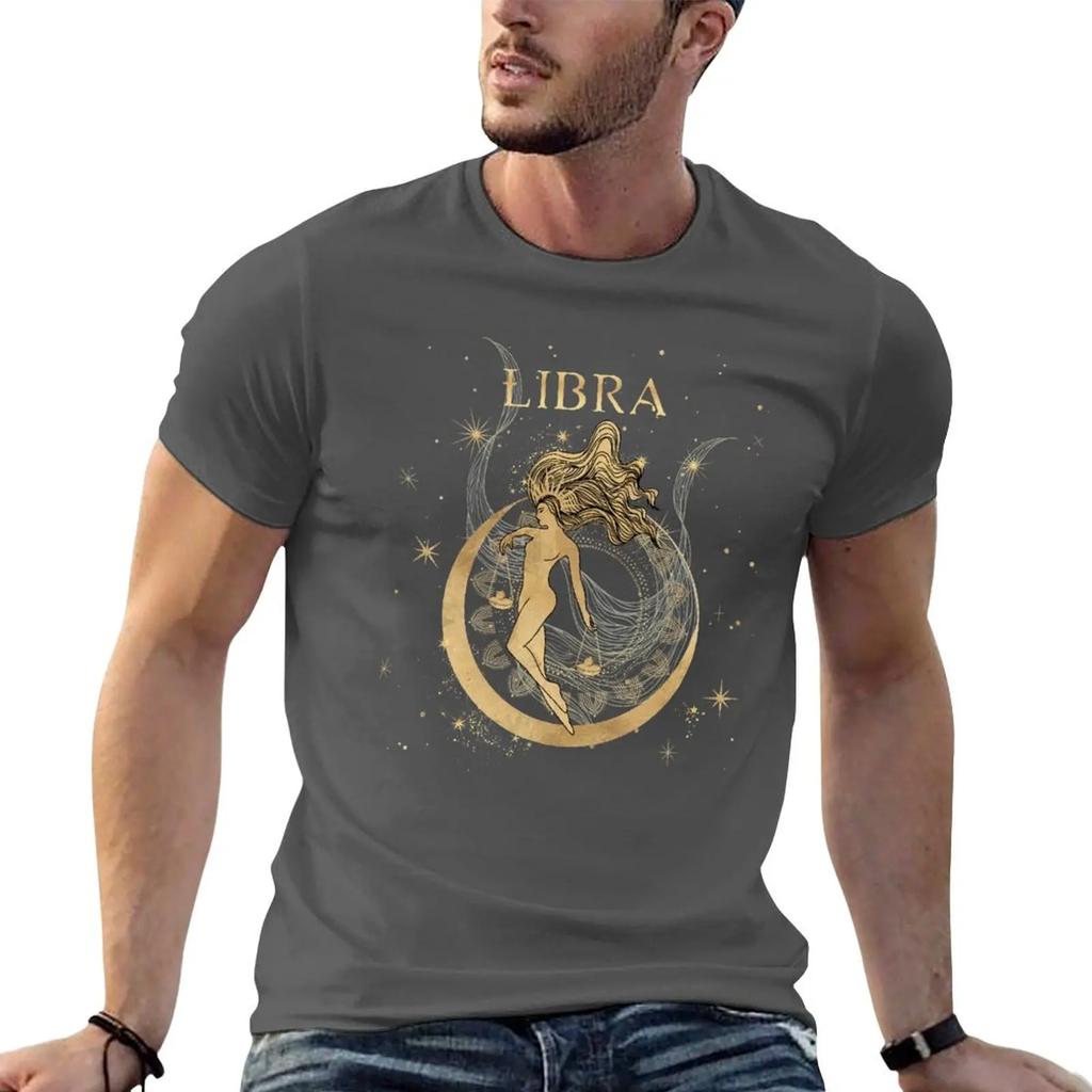 Libra zodiac woman T-Shirt summer clothes animal prinfor boys cotton t shirts