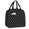 Custom Freemason Square & Compass Gold Masonic Thermal Insulated Lunch Bag Women Resuable Lunch Tote for Picnic Storage Food Box