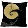 Nightmare Before Christmas Decorative Cushion Cover For Ghost Head Design Waist