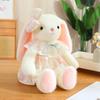 40/50cm Kawaii Nice Dressed Bunny Plush Toy Soft Stuffed Animal Rabbit Plushie Doll Birthday Christmas Gift for Girls Kids