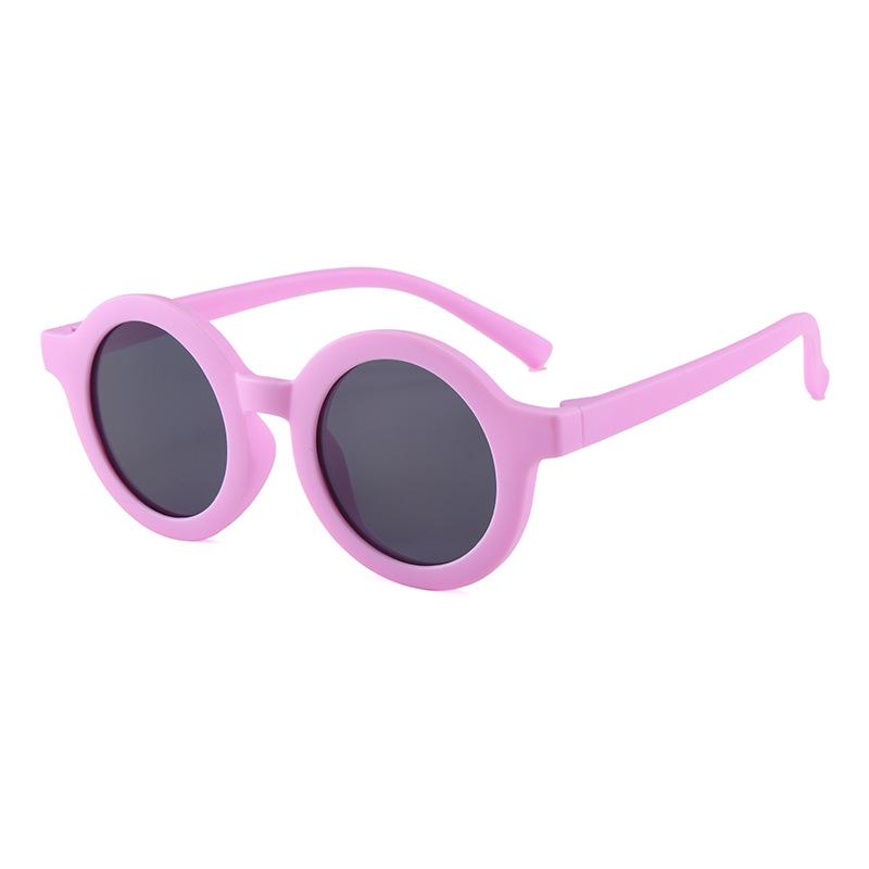 S5091 Kids' Colorful Round Sunglasses with UV Protection