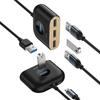 HUB 4in1 USB Adapter USB30 TO USB301USB203 1m Black