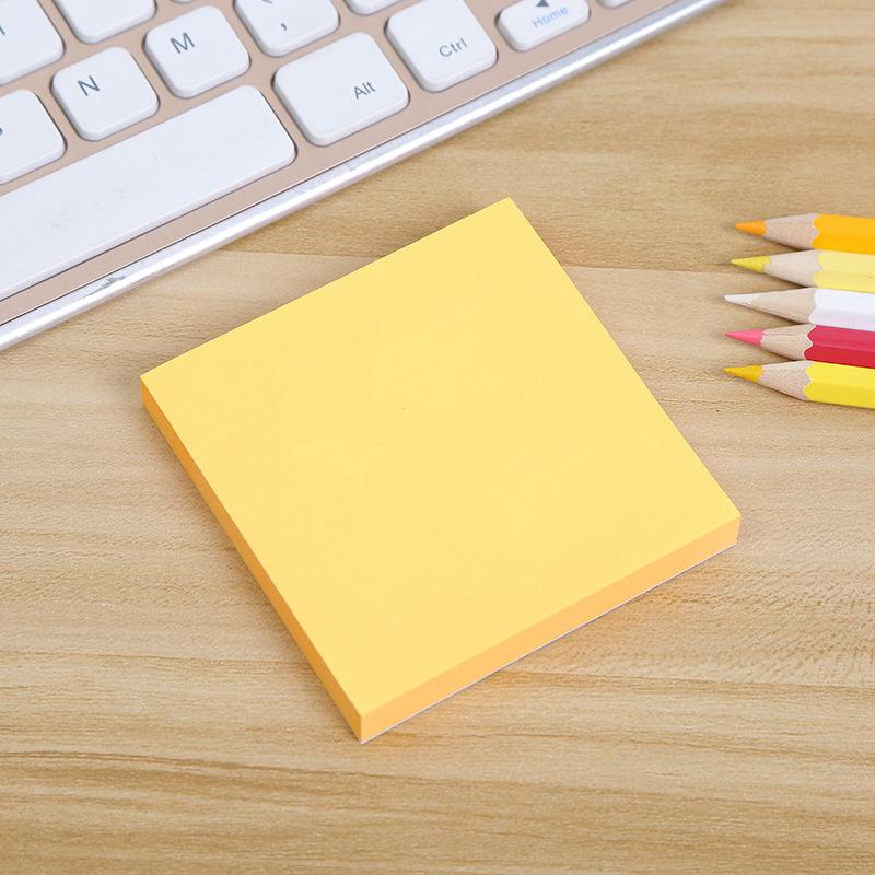 Fluorescent Colour Sticky Note Paper Note Pad Sticky Colourful Convenience Stickers Students Office Supplies Notepads