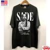 T-shirt Sade Vintage Anni '90 Cantante Soul R&B Grafica Musica Maglietta Unisex