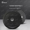 Rubberized Competition Dumbbell Plates