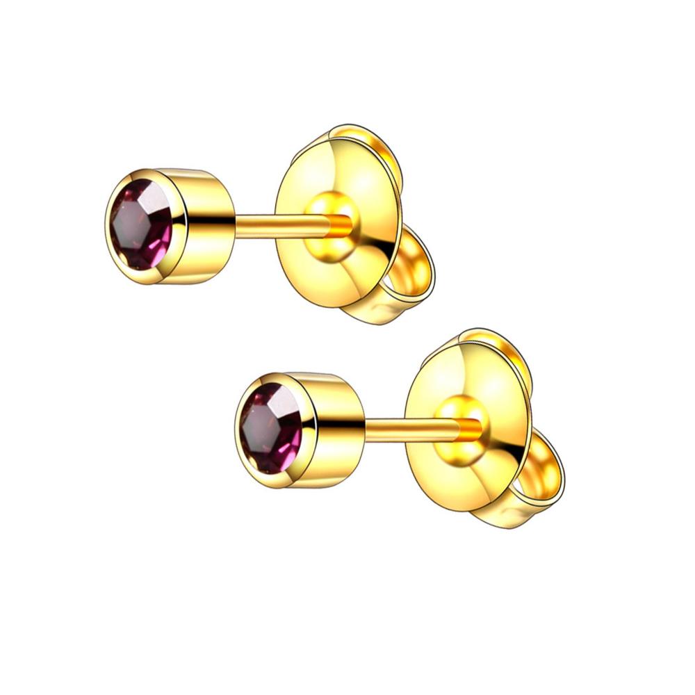 Anti-sensitive Rustproof Stud Earrings Ear Piercing Earrings Stainless Steel Ear Piercing Stud