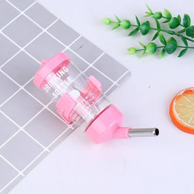 Plastová napáječka pro křečky Závěsná fontána Závěsný dávkovač lahví na vodu