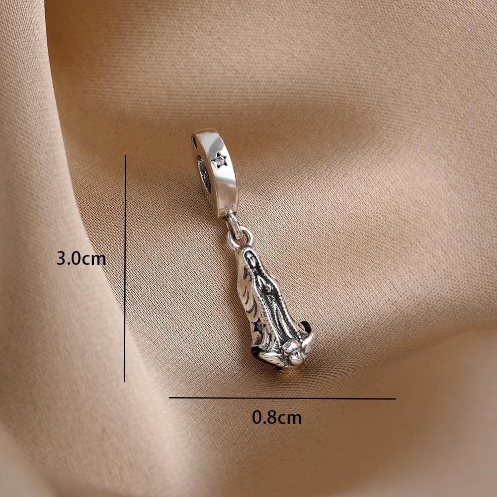 New I Love Father Jesus Sister God Of Wealth Diy Copper Talisman Pendant Fit For Original Bracelet Necklace Boutique Jewelry