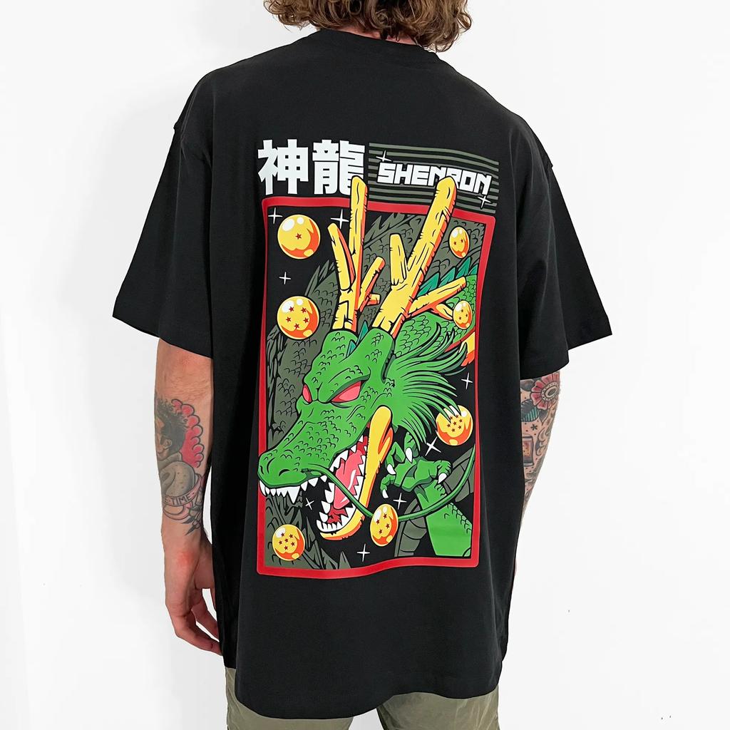 Dragon Ball Trend Kurzarm Sommer Trend Komfort Sport Lässig Halbsleeve Beliebte Paarkleidung Halbsleeve Kurzarm