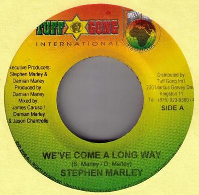 7inch Record STEPHEN MARLEY / BLACKAMI - We've Come A Long Way / The Best I  GH003 Tuff Gong, Ghet 2007 Jamaica Reggae, Ska & Dub Used