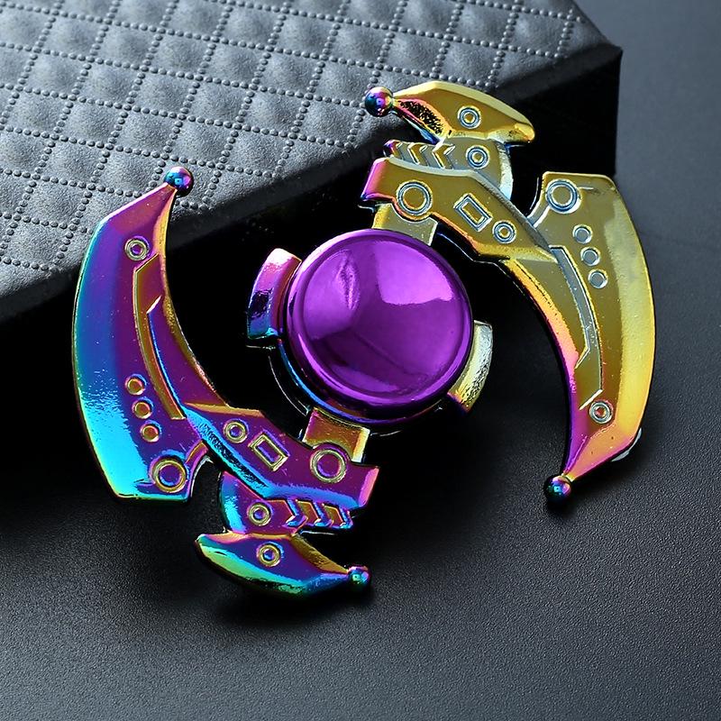 

Сплавной спиннер для пальцев «Сто стилей»: Крутая антистресс-игрушка для детей и студентов