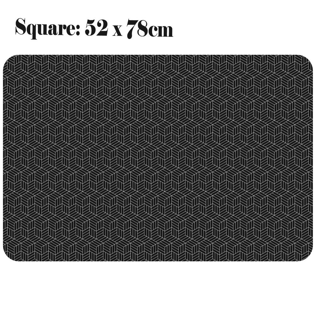 Induction Cooktop Mat Cooktop Scratch Protector for Kitchen Induction Stove Multifunctional Silicone Mats Dining Table Placemat