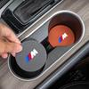 2Pcs Car Water Cup Bottle Holder Anti-slip Mat Pad Suede For BMW M E46 E90 E60 F10 F30 E39 E36 F20 E87 G30 E92 E91 Accessory