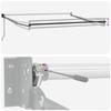 Retractable Awning Beige 400 X 300 Cm Polyester and Metal