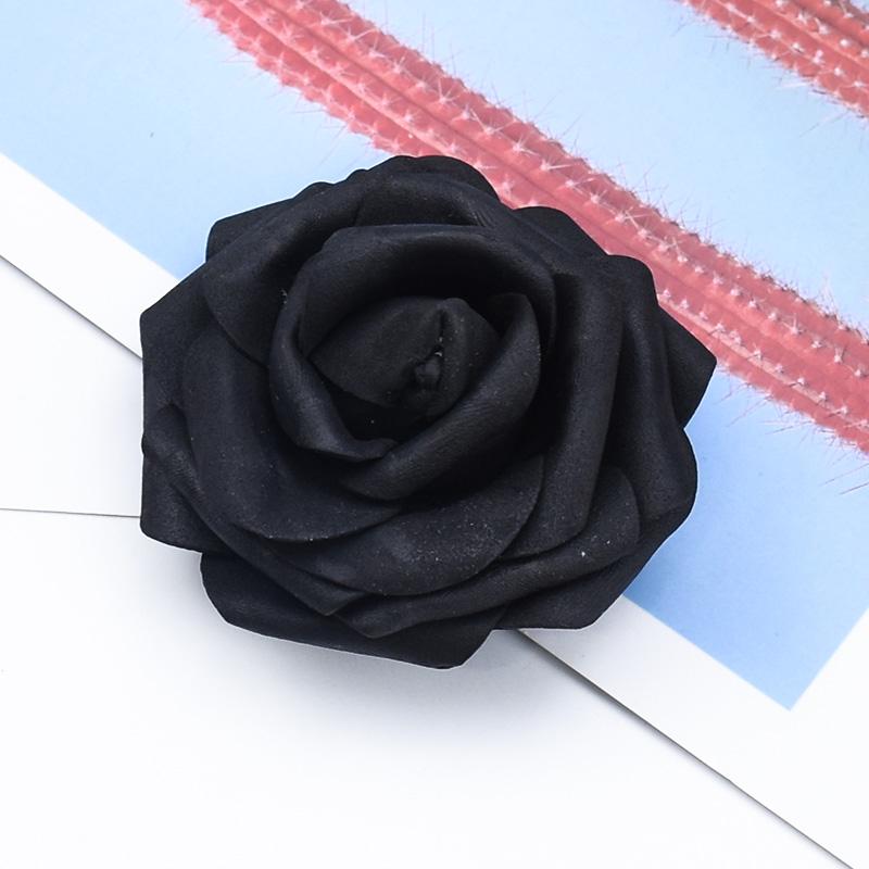 

30/50 Штук 7 см Пенопластовый Мишка из Роз DIY Подарки на День Святого Валентина Свадебное Украшение для Дома и Комнаты Свадебные Аксессуары Искусственные Цветы 30 Pieces