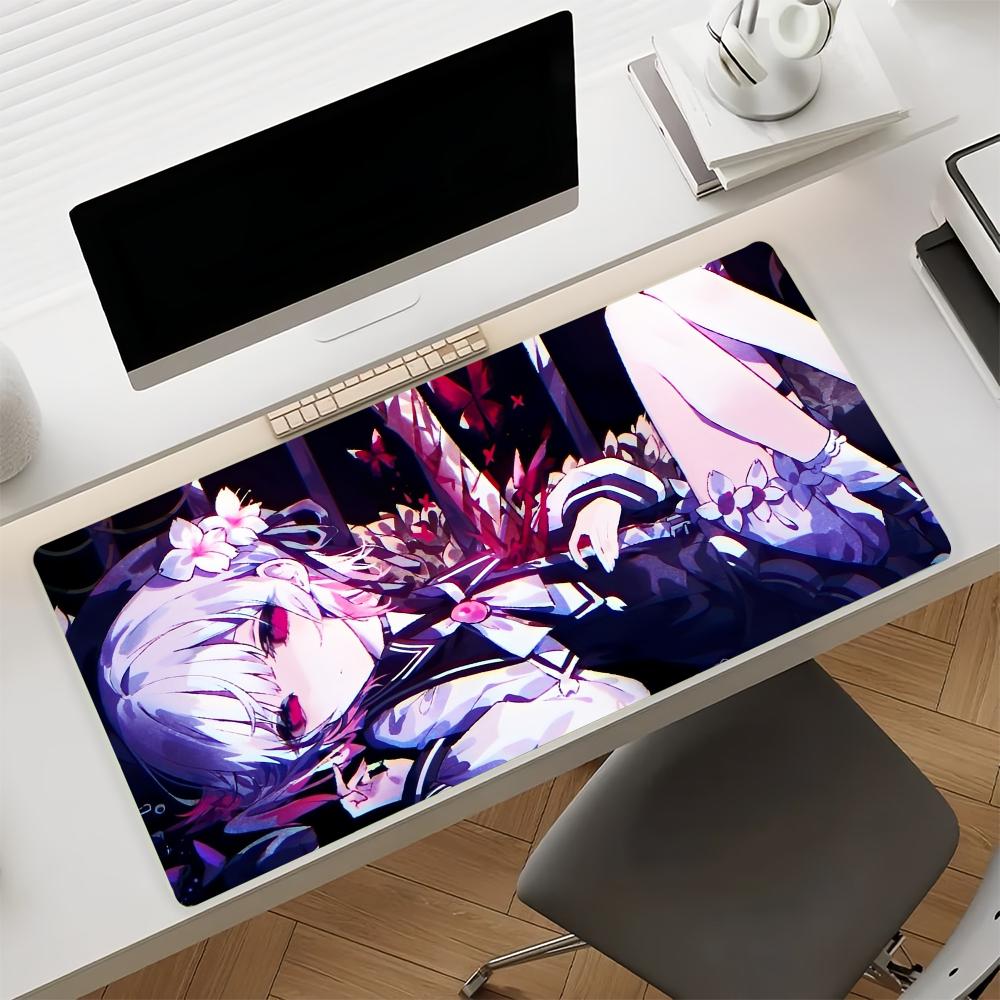 Game Mahou Shoujo No Majo Saiban Mouse Pad Non-slip Rubber Gamer Balance Computer Mat Decoracion Deskmat Laptop Office Large