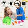 Dinosaur Matching Eggs Toys Fine Motor Toys Toddler Toy For 2 3 Years Old Girls Boys 18 Months Kids 12 PCS Color Eggs Match,Count Eggs Educational Toy