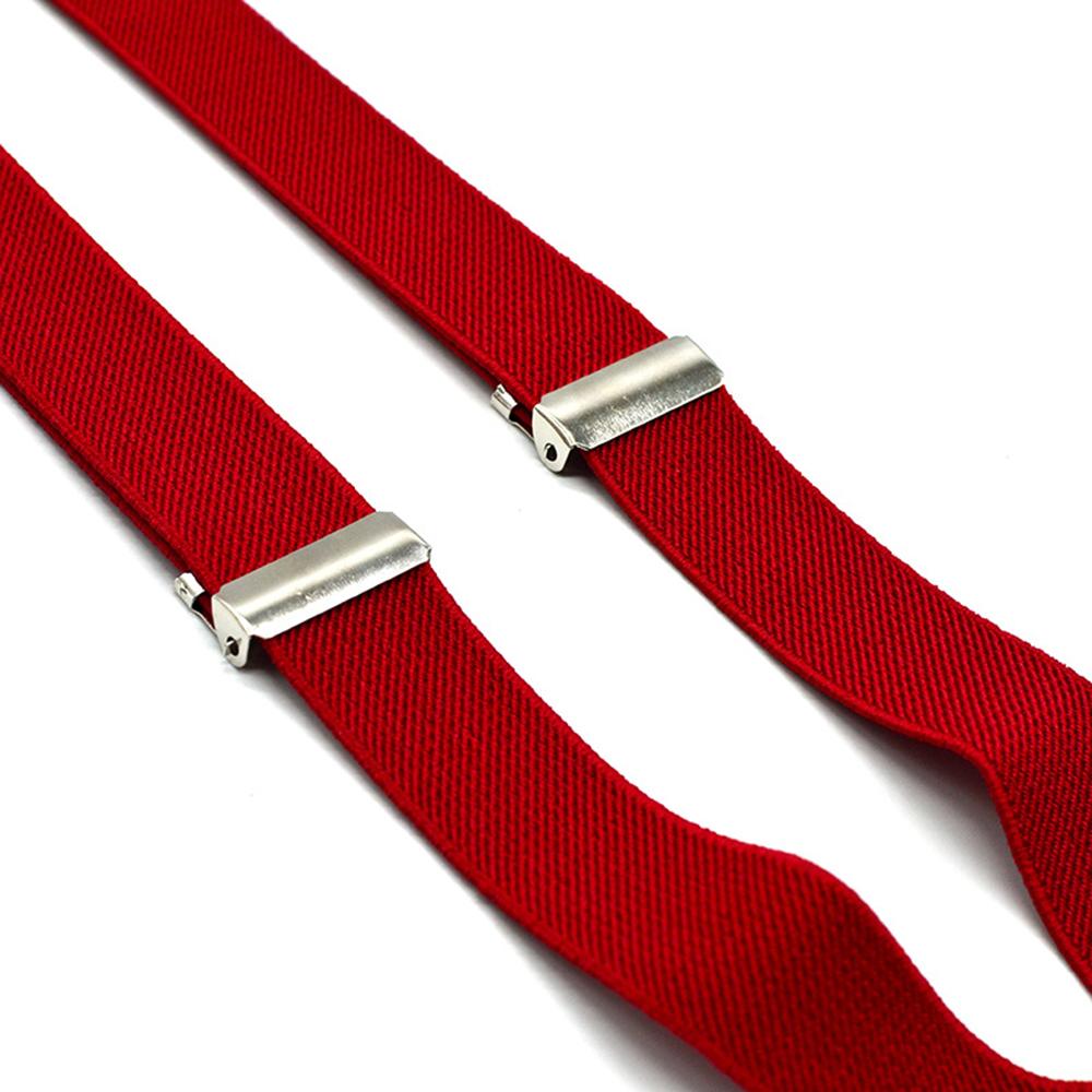 Suspensórios ajustáveis cintas espessamento calças largas resistentes