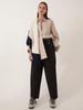 Leuiel Tuck Detail Long Pants_Navy