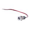 12V 14mm LED Dash Panel Warning Fog Turn Light Indicator Bike Car Boat Lamp Red Blue Green