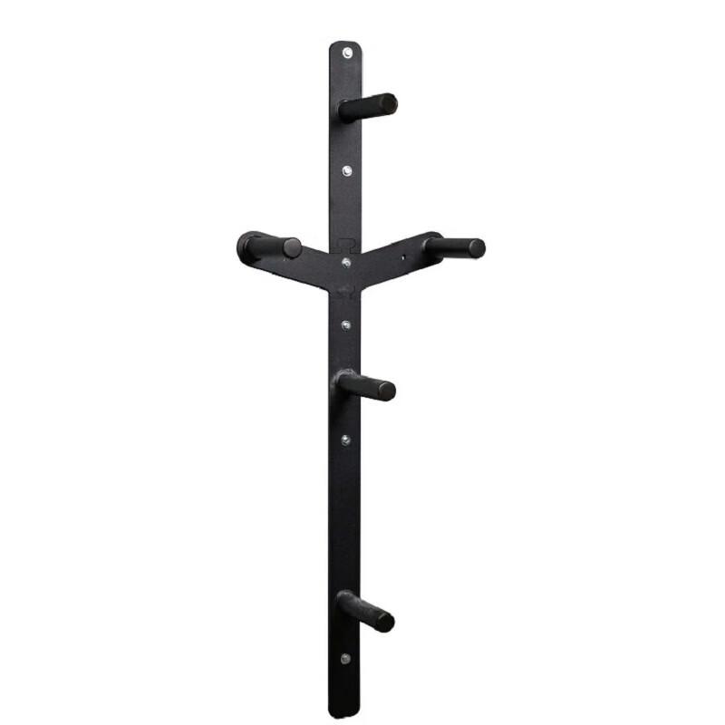 WEZHO Wall-Mounted 5-Tier Barbell Plate Holder