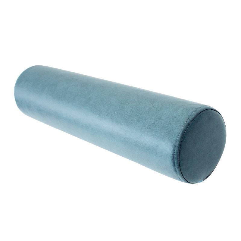 Solid Color Cylinder Pillow for Back Neck Legs Orthopedic Lumbar Support Cushion for Office Sofa Bed Sleeping Maternity Comfort