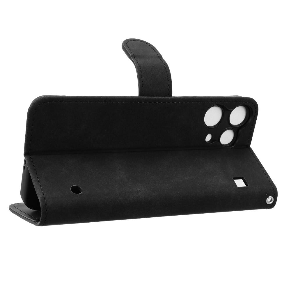 For Nothing Phone (3a) Lite 5G Leather Case Skin Feel Anti Drop Wallet Stand Flip Phone Cover