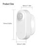 Zigbee Millimeter Wave PIR Human Presence & Light Sensor, Home Assistant Compatible