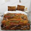 3D Print Historic Route 66,Mother Road,Comforter Bedding Set,Duvet Cover Bed Set Quilt Pillowcase,king Queen Size Bedding Set029