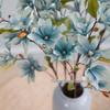 Magnolien-Orchidee Seidenblume: 11 Köpfe Einzelstiel für Frühlingshochzeitsdekoration