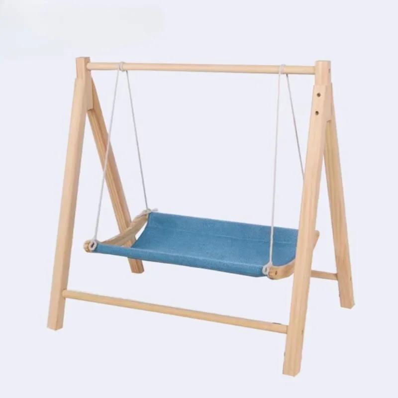 

Dual-Layer Pet Hammock Comfortably Cats Swing Indoor Delicate Rest Area Thickened Cradle Multifunctional Light Luxury Cat Bed
