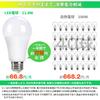 LED Bulb, E26 Base, 11.8W, Daylight White, 100W Equivalent, High Brightness, 1720lm, 6500K, Wide Beam Distribution, High Color Rendering, Energy
