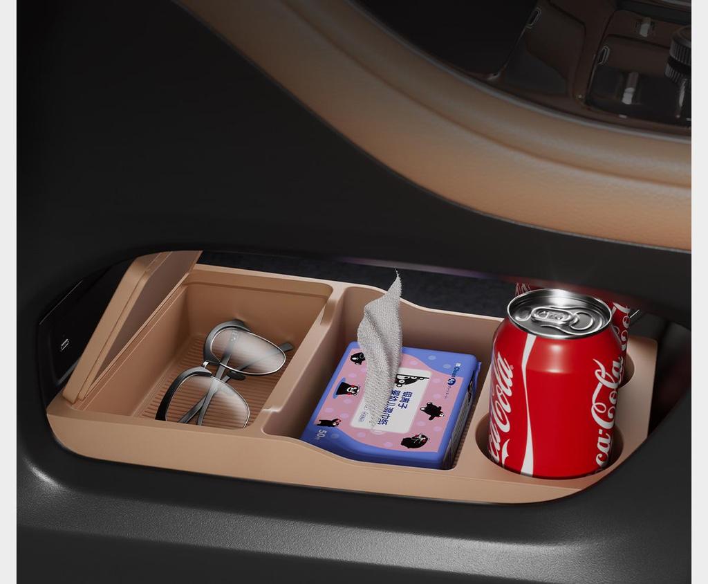 Geely Galaxy A7 Lower Console Armrest Storage Box - Car Interior Accessory