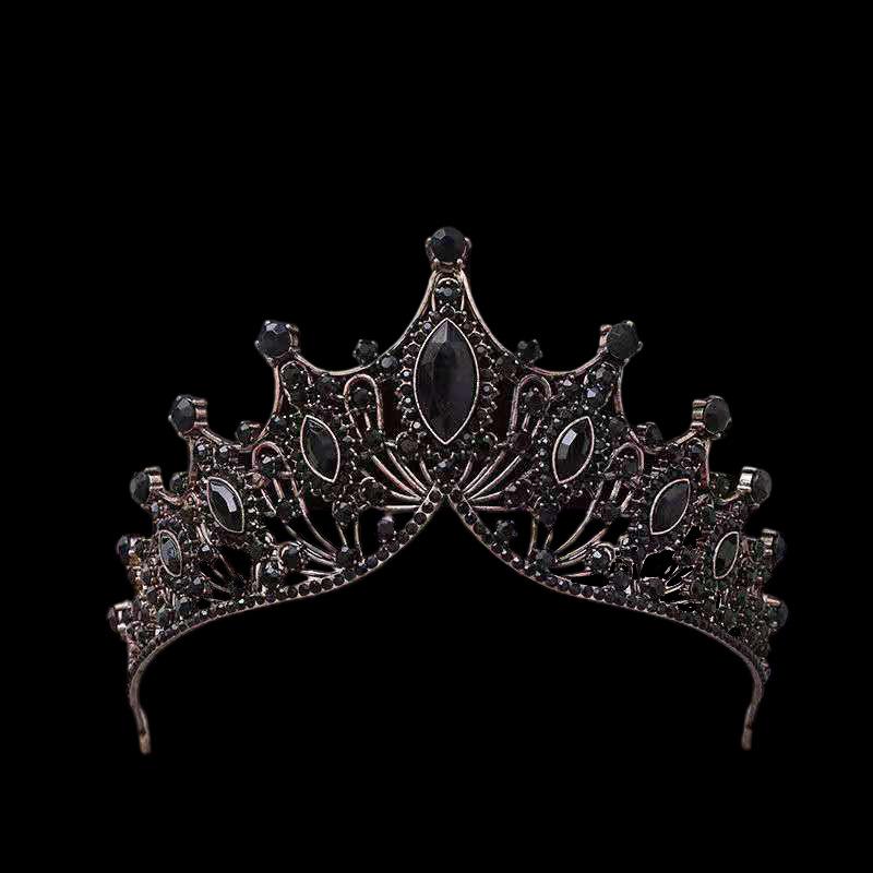 Bridal Crown Headband Headband Wedding Korean Style Birthday Adult Gift Crystal Crown Princess Dress Hair Accessory