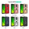 For Motorola Moto G6 G7 Plus G8 Power Lite G9 Play Case Magnetic Ring Stand Holder Cover for Moto E5 E6 E6S E6i E7 Power 2021