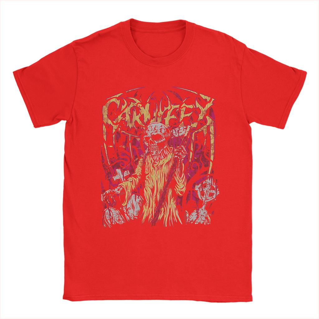 Best Of Carnifex Band T Shirt Summer  100 Cotton TShirts For Unisex Harajuku Custom Logo Tshirt Short Sleeves Classic Clothes