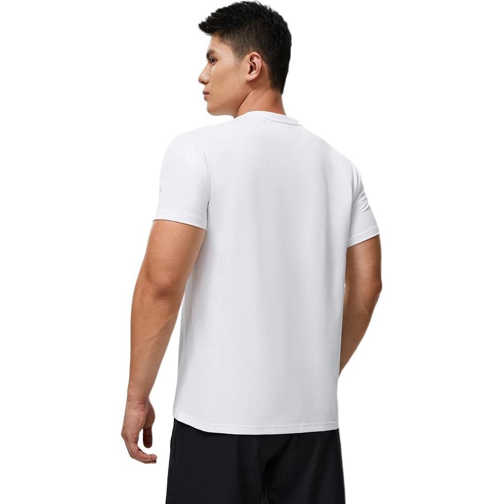 Li-Ning Fitness Series Sports T-shirt 'White' Men's ATST573-2