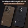 For Realme P4 Power Case Luxury Car Magnetic Holder Phone Case For Realme P4 Power 5G TPU Silicone Shockproof Back Cover Coque