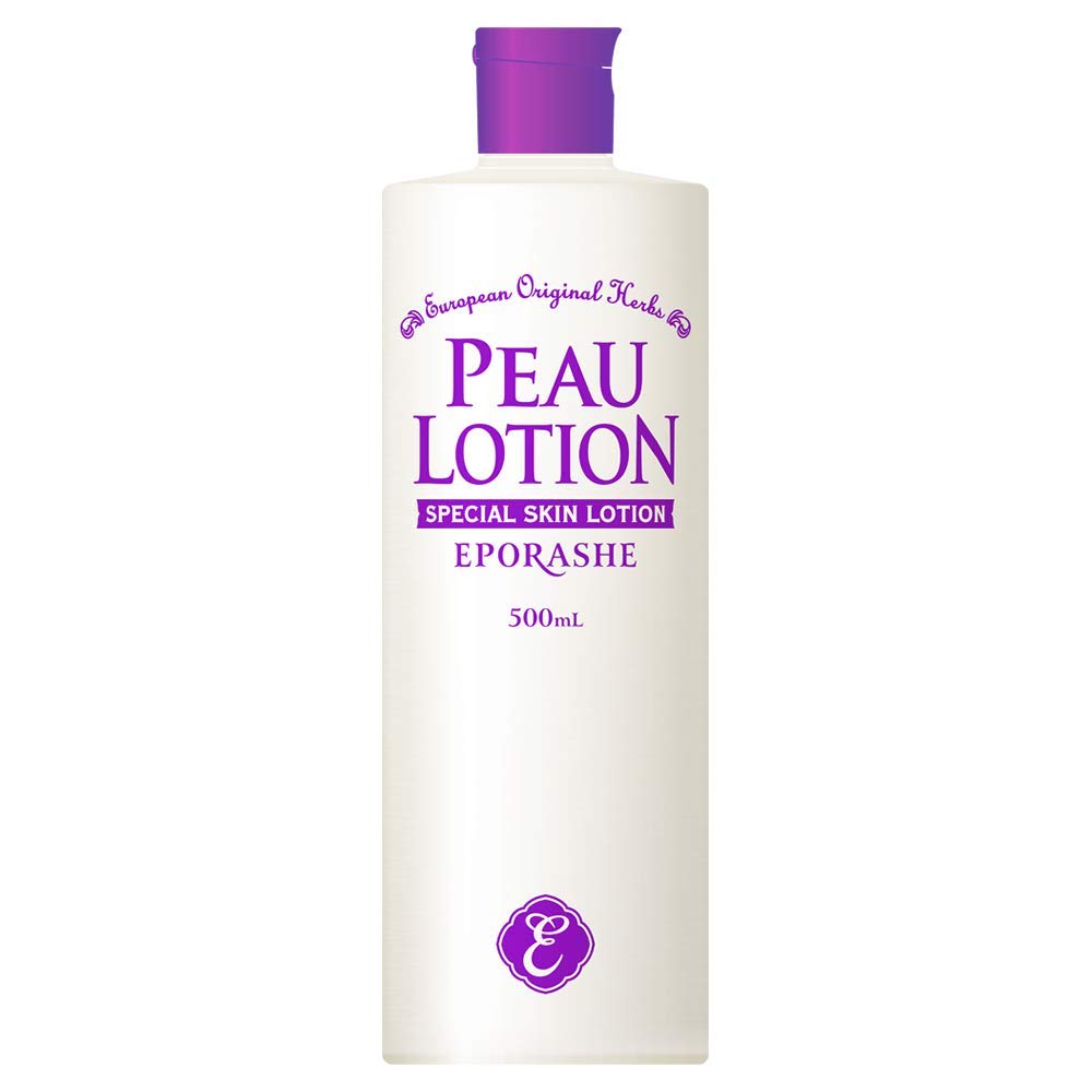EPORASHE Pure Lotion 500mL Sensitive Contains Hydrolyzed Hyaluronic and Lactic Acid (large Capacity) [Additive-free, Skin, Exfoliating, Moisturizing,