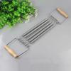 5PCS Puller Chest Expander Fitness Arm Strength Tension Spring Chromium Plated Steel Tension 10kg  Extension Spring With Hook