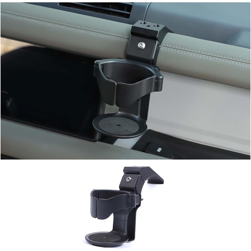 Land Rover Cup Holder Compatible with Defender 90 110 130 2020-2025 Dashboard Drink Holder Automotive Accessory