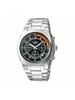 Men's Classic Quartz Analog Chronograph Watch with Black Dial, EF-513D-1AVDR