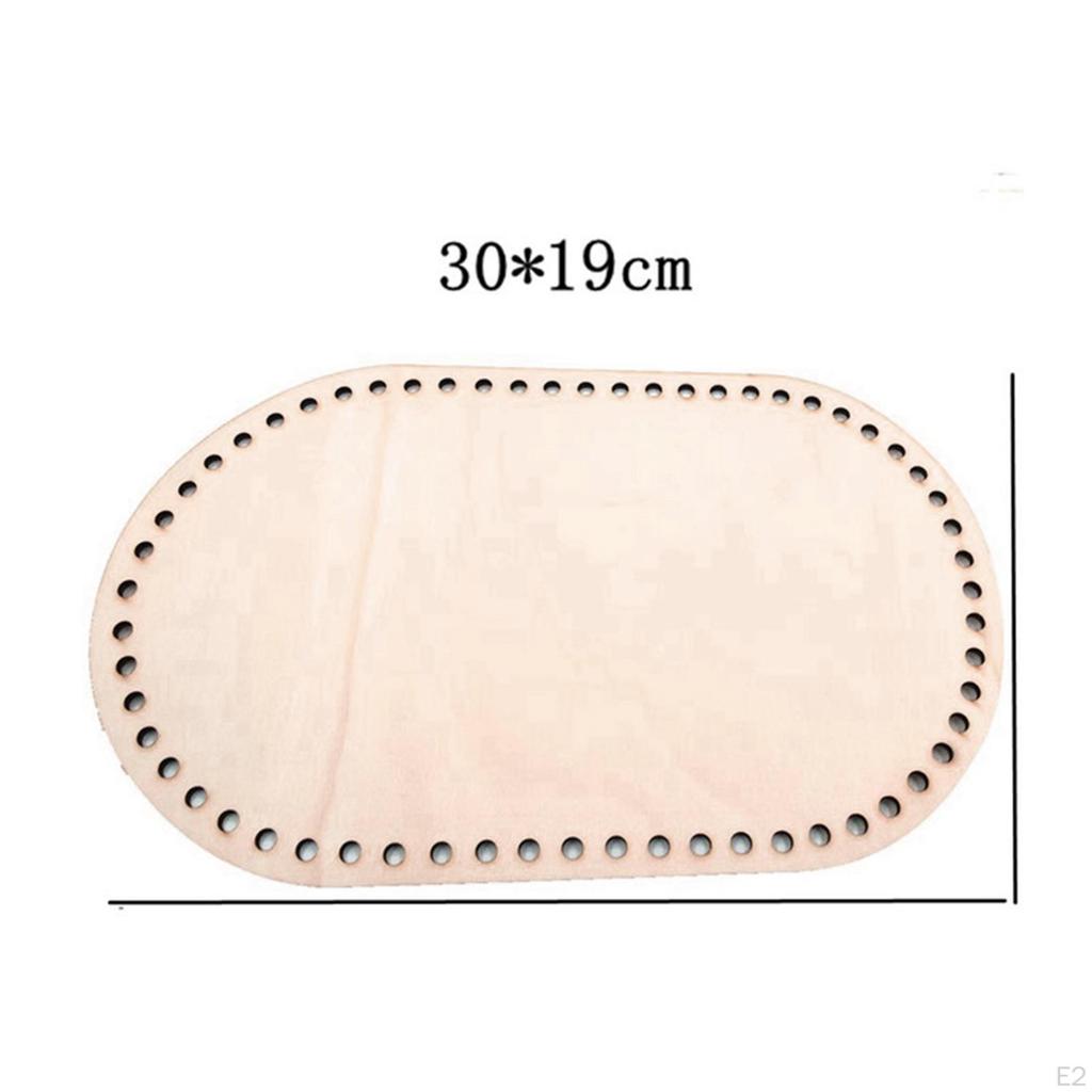 Botm Insert Base Cushion with Holes for Crochet DIY