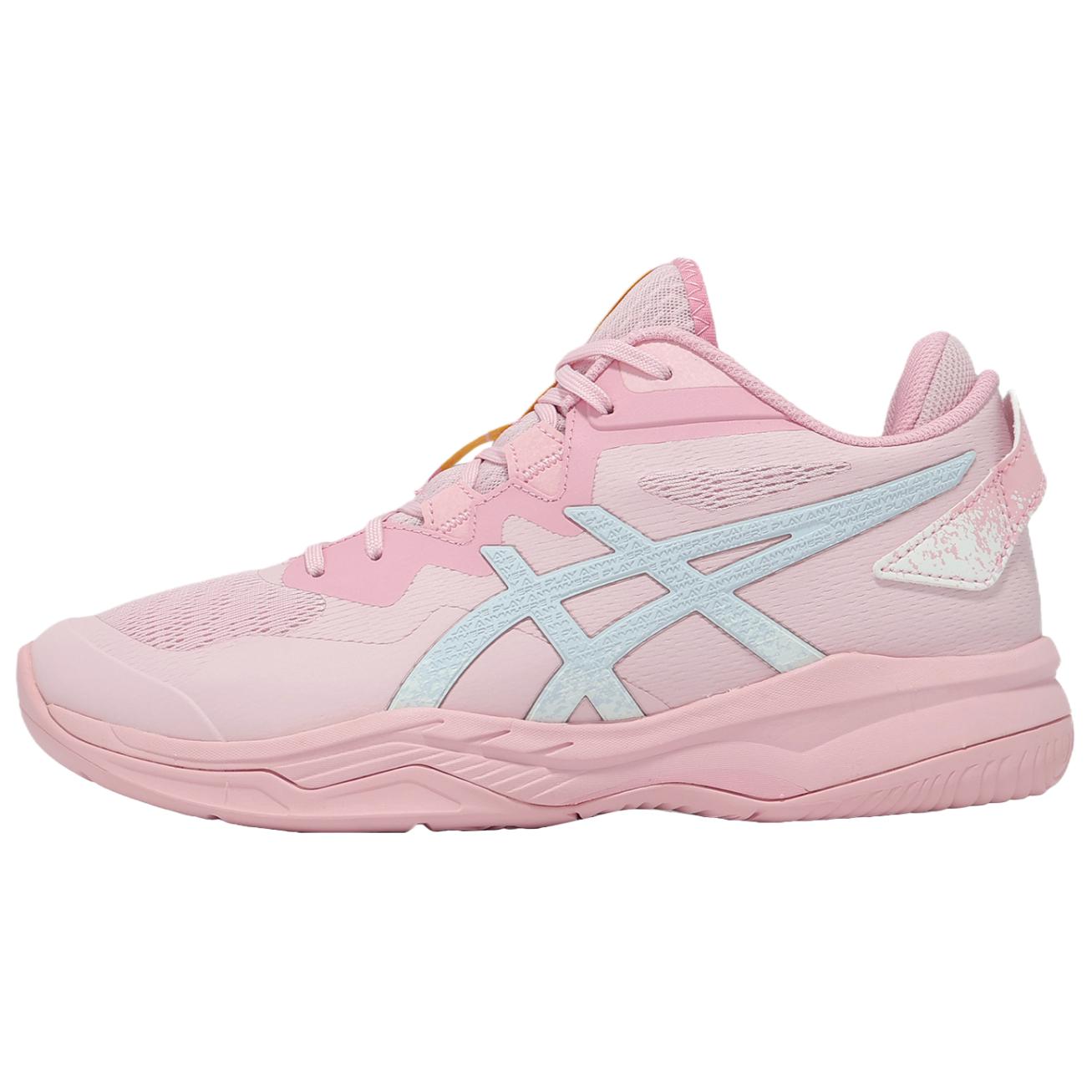 Asics Gel-Fastblaze Comfortable Breathable Supportive Rebound Grip Basketball Shoes Unisex sneaker Pink Salt 1063A109-700 45
