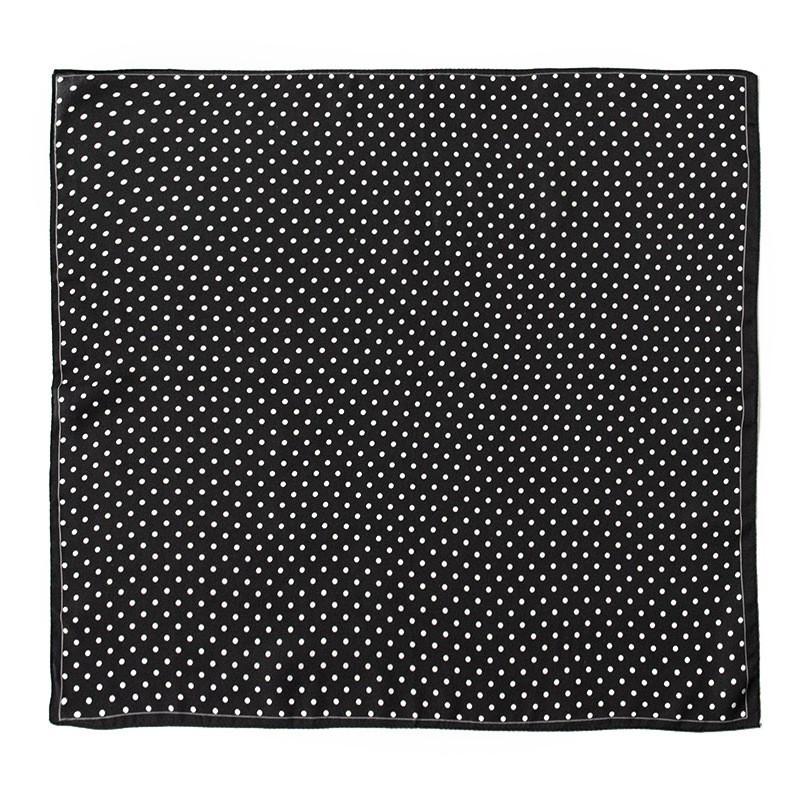 New Polka Dot Mulberry Silk Scarf for Women - Versatile Summer Gauze Neck Gaiter & Sun Protection