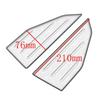1Pair Motorcycle Front Rear Driver Foot Rest Pedal Pads Footpeg For Honda Gold Wing GL1800 GL 1800 2018    -2024